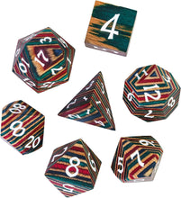 Load image into Gallery viewer, RPG dice sets - wood