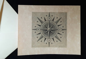 Note Cards - Compass Rose - assorted options