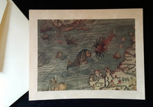 Load image into Gallery viewer, Note Cards- SMM - Ships/Maps with Sea Monsters - assorted options
