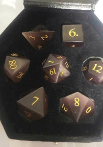 RPG dice sets - gemstone - $100 to $120