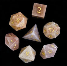 Load image into Gallery viewer, RPG dice sets - gemstone - $100 to $120