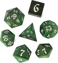 Load image into Gallery viewer, RPG dice sets - wood
