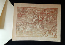 Load image into Gallery viewer, Note Cards - SM/SMS - Sea Monsters - assorted options