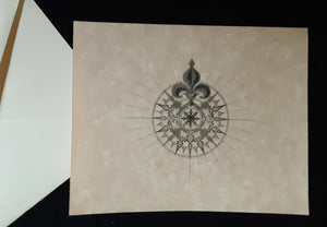 Note Cards - Compass Rose - assorted options