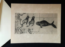 Load image into Gallery viewer, Note Cards-SMM - Ships/Maps with Sea Monsters - assorted options