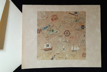 Load image into Gallery viewer, Note Cards - M -Antique Nautical Maps - assorted options