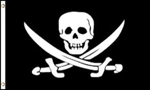 Pirate Captains' Flags - assorted options