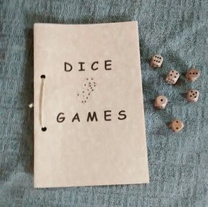 Dice Games Booklet with Dice